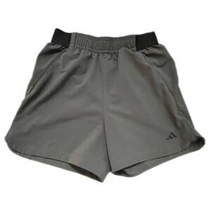 Adidas 5” Gray & Black Adidas Shorts - S